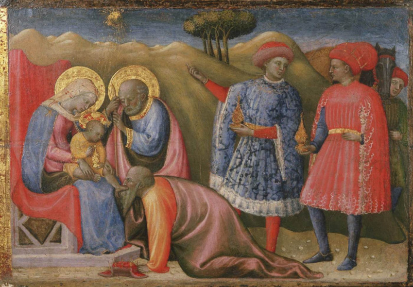 Paolo Schiavo: A bölcsek imádása (1428–33)