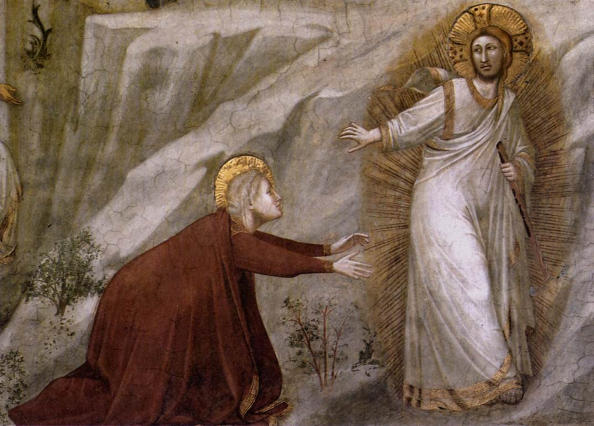 Giotto: Noli me tangere (1320-as évek)