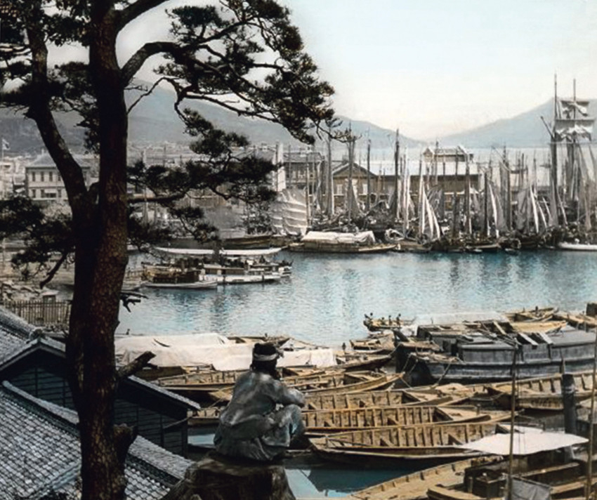 A busani kikötőben (1908)