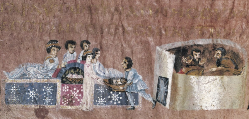 A Codex Sinopensis ábrázolása (VI. század)