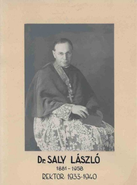 Saly László portré (Forrás: Győri Egyházmegyei Könyvtár és Kincstár)