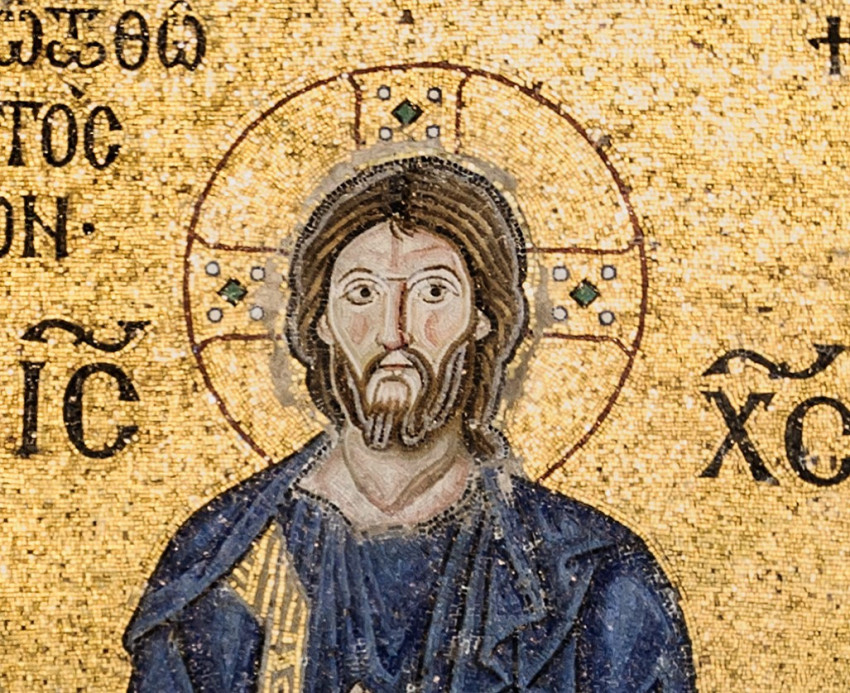 Deészisz mozaik, Hagia Szophia, 12. század