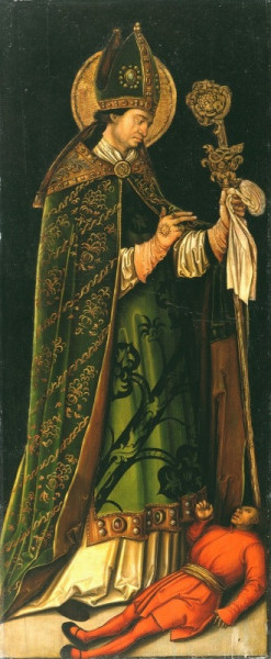 Leonhard Beck: Szent Bálint (16. század)