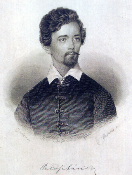 Barabás Miklós: Petőfi (1846)