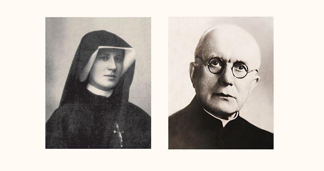 Szent Fausztina és Boldog Sopoćko