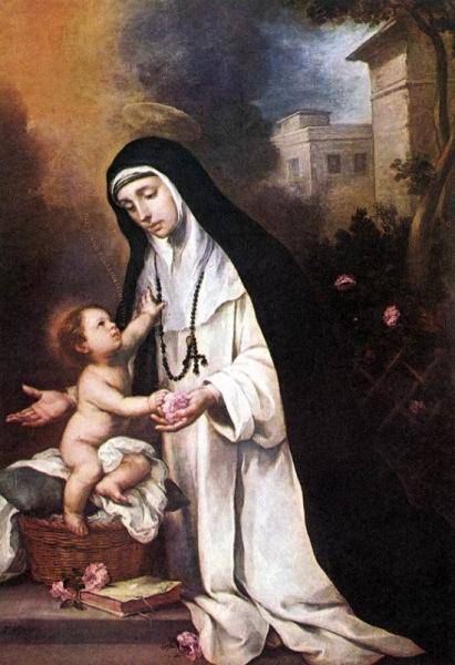 Bartolomé Esteban Murillo: Limai Szent Róza