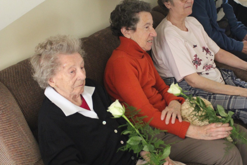 Idősek a Köln utcai otthonból