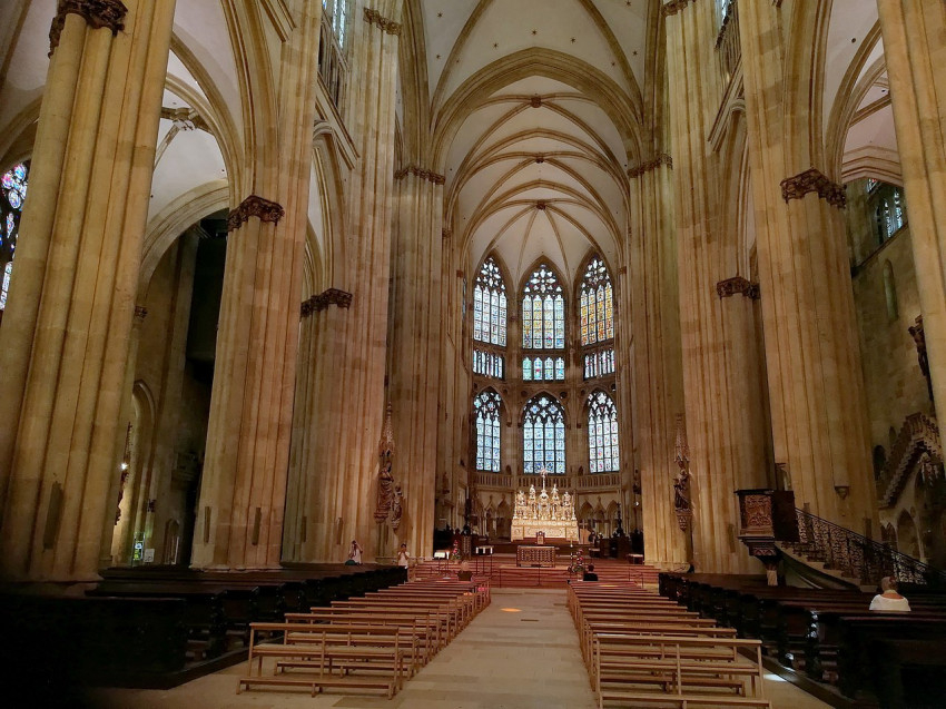 A regensburgi dóm szentélye