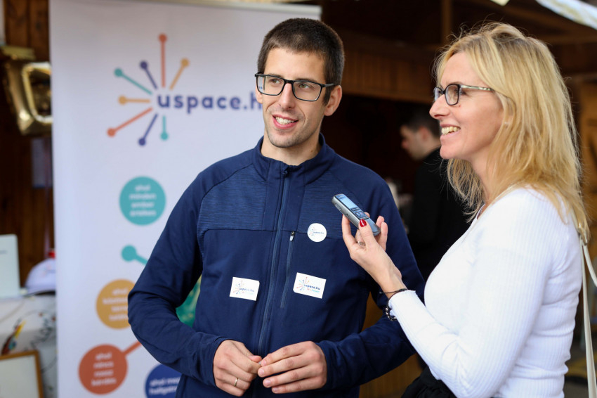 Szlávik Bence szakmai csoportvezetőt a Kattárson kérdeztük. Fotó: Merényi Zita