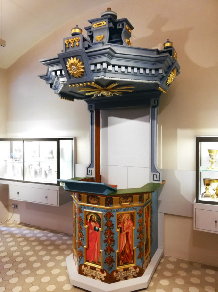 Nemescsói szószékmásolat