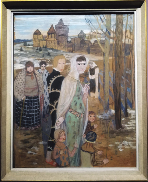 Séta a falakon túl, 1909