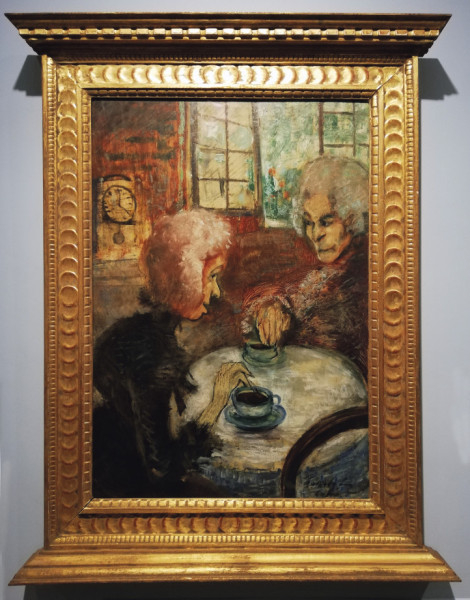 A púpos vénkisasszony régi emlékeit meséli Herbertnek