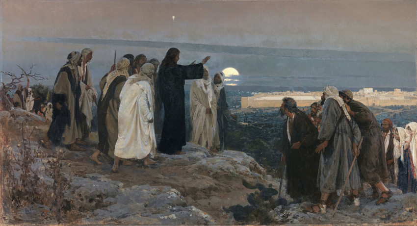Enrique Simonet: Flevit super illam.Olaj, vászon,1892. (Prado)