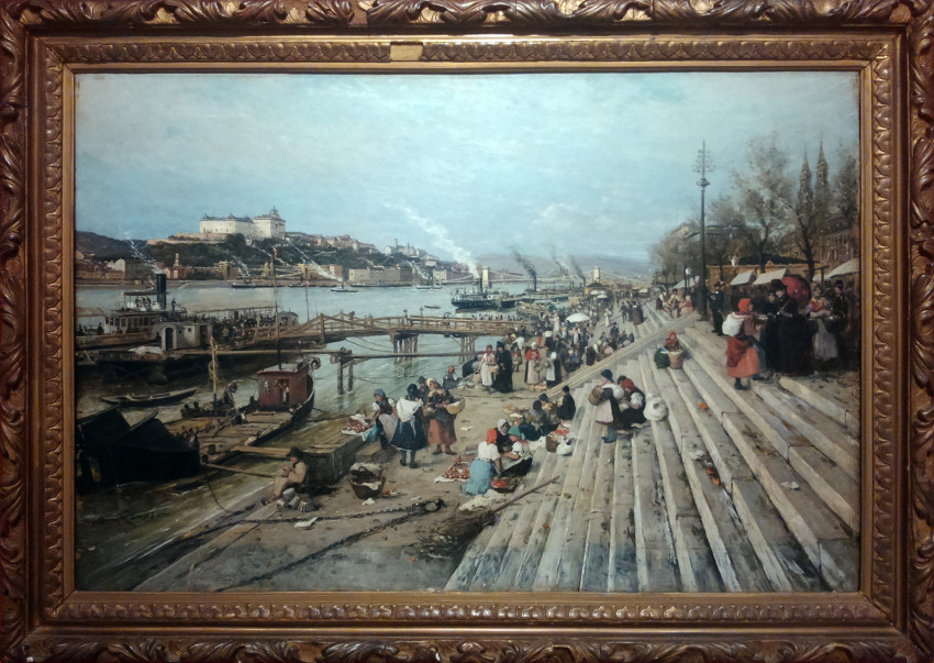 Bruck Lajos: Buda látképe