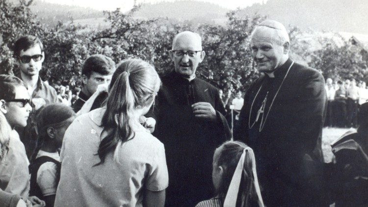 Franciszek Blachnicki atya Karol Wojtyła társaságában