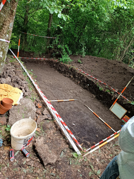 Szelvény a Szentkúton (Fotó: Ásónyomon)