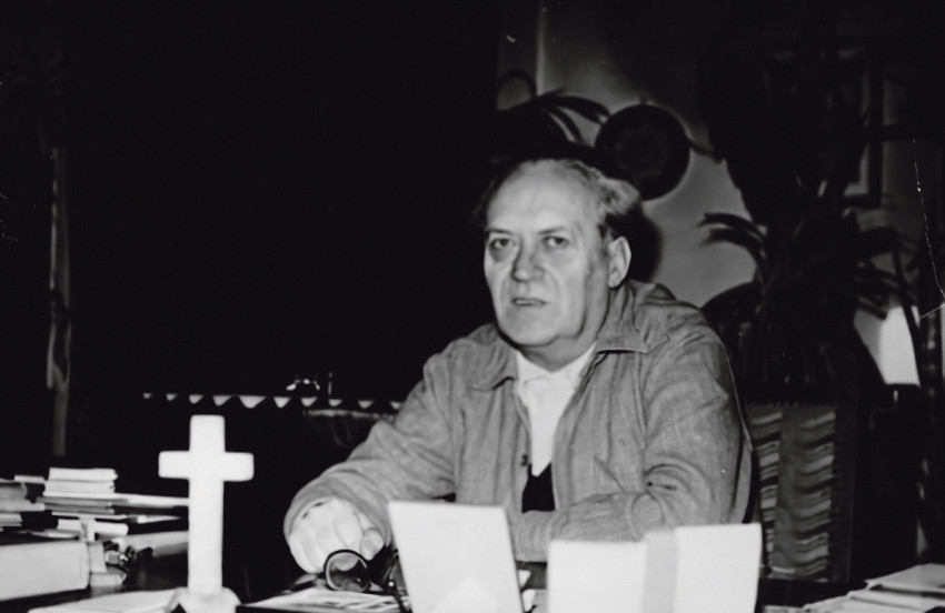 Ordass Lajos, 1970 körül (Fotó: Boleratzky Lóránd, Evangélikus Országos Levéltár)