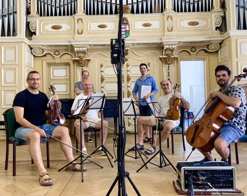 A Fáy-CD felvételén