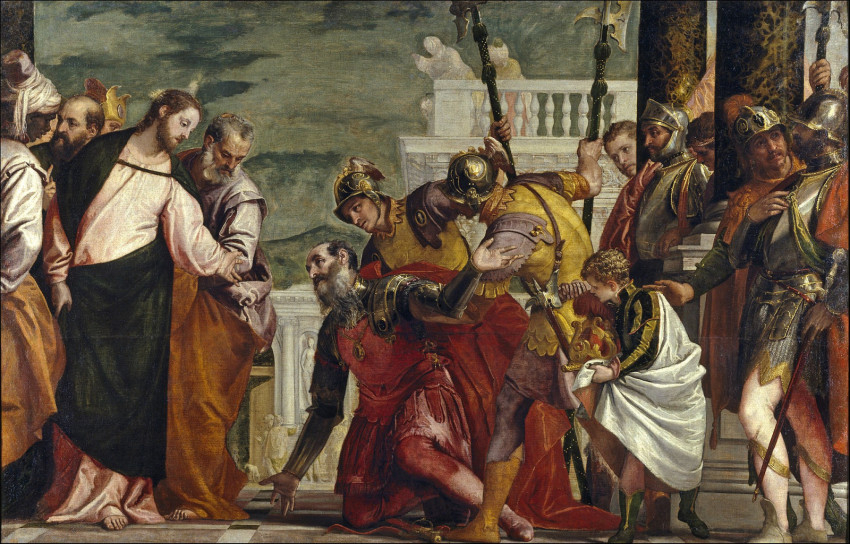 Paolo Veronese: Jézus és a százados (1571 k.)