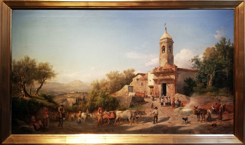 Ifj. Markó Károly: Templomépítés