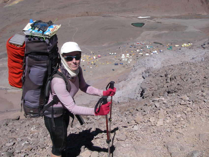 Andok, Aconcagua 6961 méter magasan (Fotó: Nedeczky Júlia)