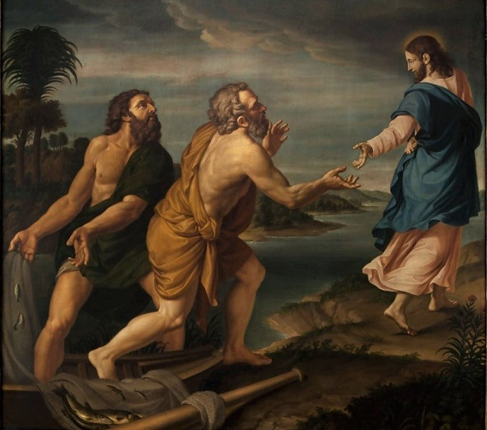 F. Campi: Vocazione Pietro e Andrea (1798)