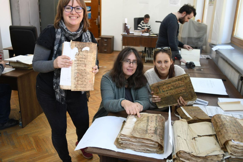 A csapat és a töredékek a kolozsvári Állami Levéltárban