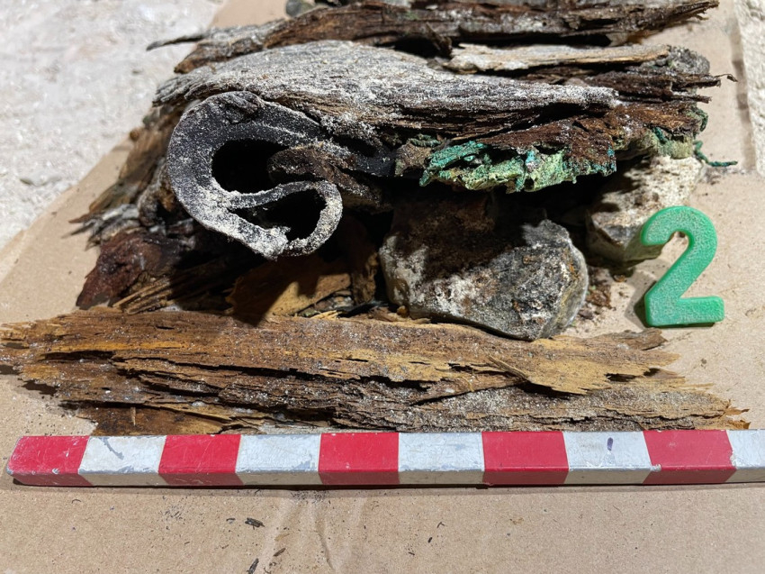 17. századi női papucs. Fotó: Hegyi Dóra