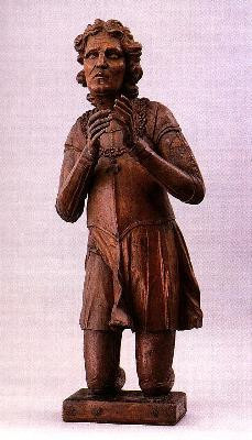 Esterházy Pál hársfából faragott szobra, ismeretlen mester műve, 1680 körül (MNG)