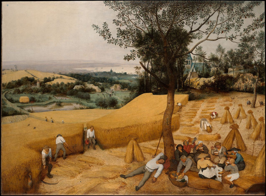 Id. Brueghel: Aratók (1565, olaj, vászon)