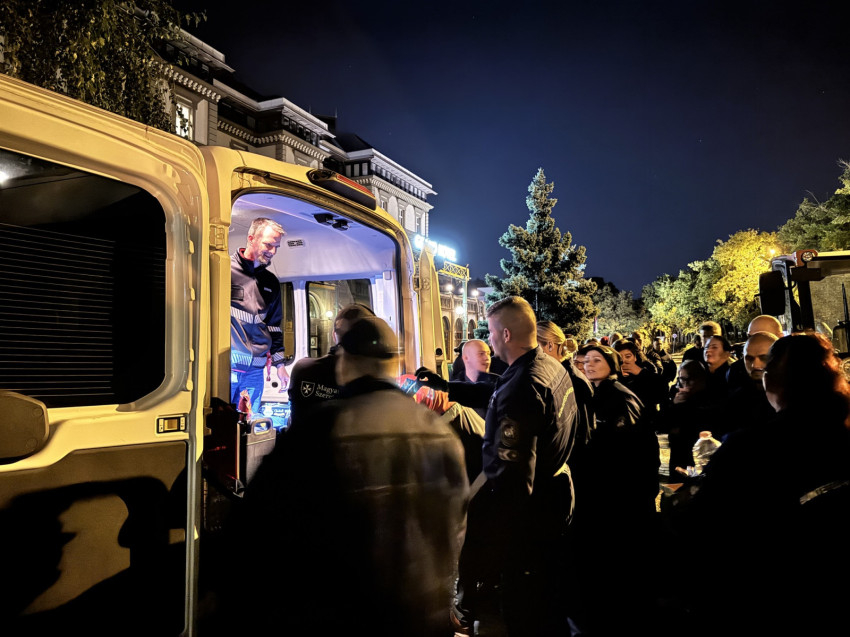 Teajárat Budapesten (Fotó: Magyar Máltai Szeretetszolgálat)