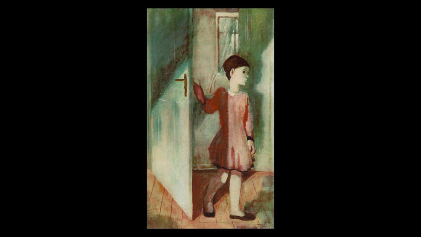 Szőnyi István festménye kislányáról