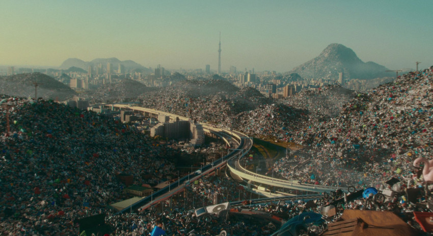 A film látványos animációval mutatja be a hulladék mennyiségét