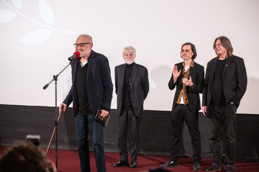 Tarr Béla, Kende János, Olasz Renátó és Muhi András