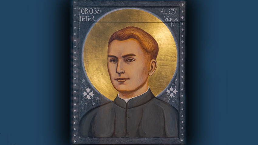 Az ikon Makláry Teréz alkotása