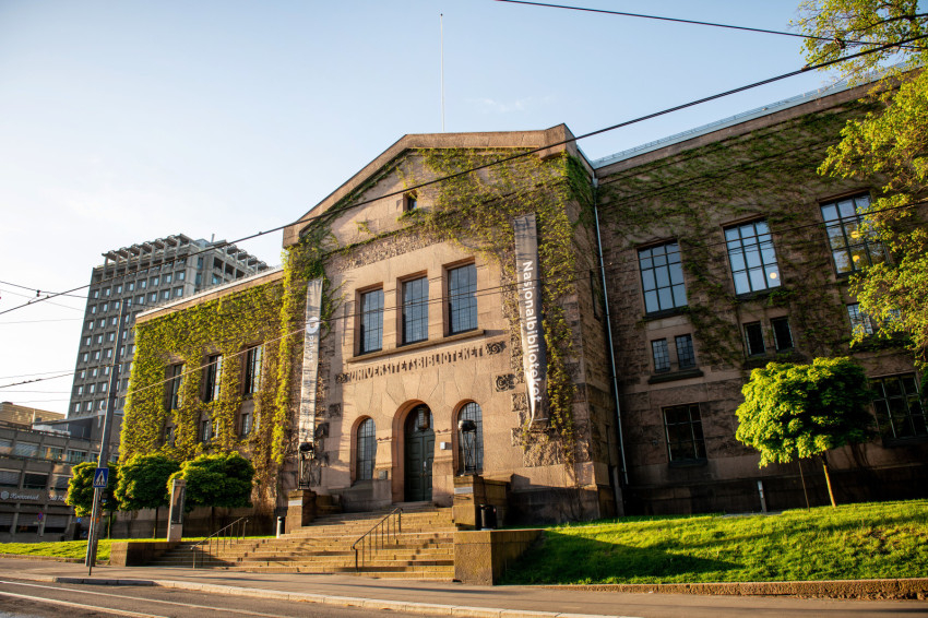 A Norvég Nemzeti Könyvtár épülete Oslóban (Gorm K. Gaare/Nasjonalbiblioteket)