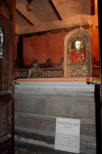 Vaszary Kolos esztergomi bíboros sírkápolnája (Fotó: Simon Anna, 2026)