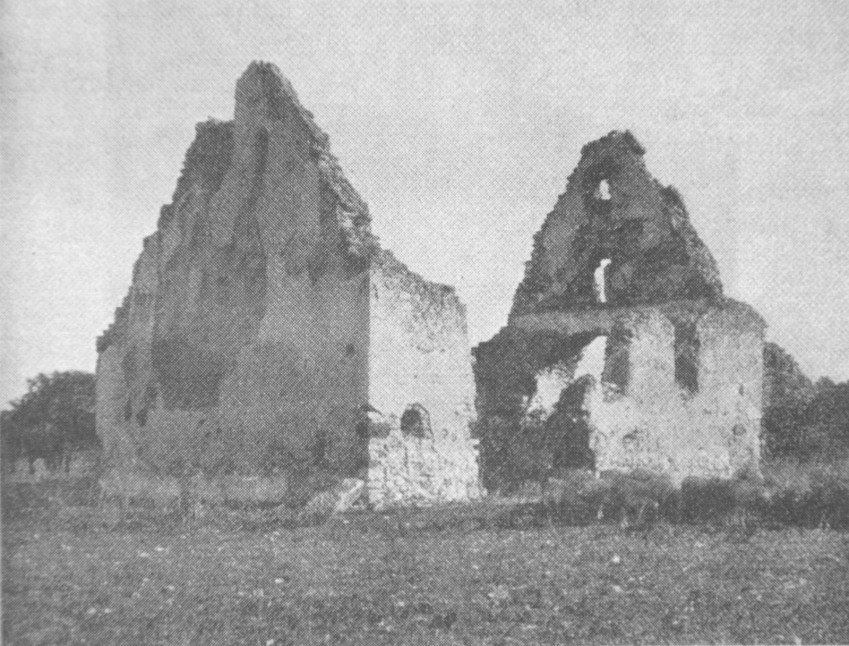 A templomrom délnyugatról a 20. század elején (Békefi, 1907)