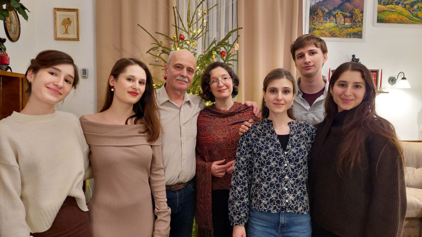 Családi karácsony, Munkács, 2025