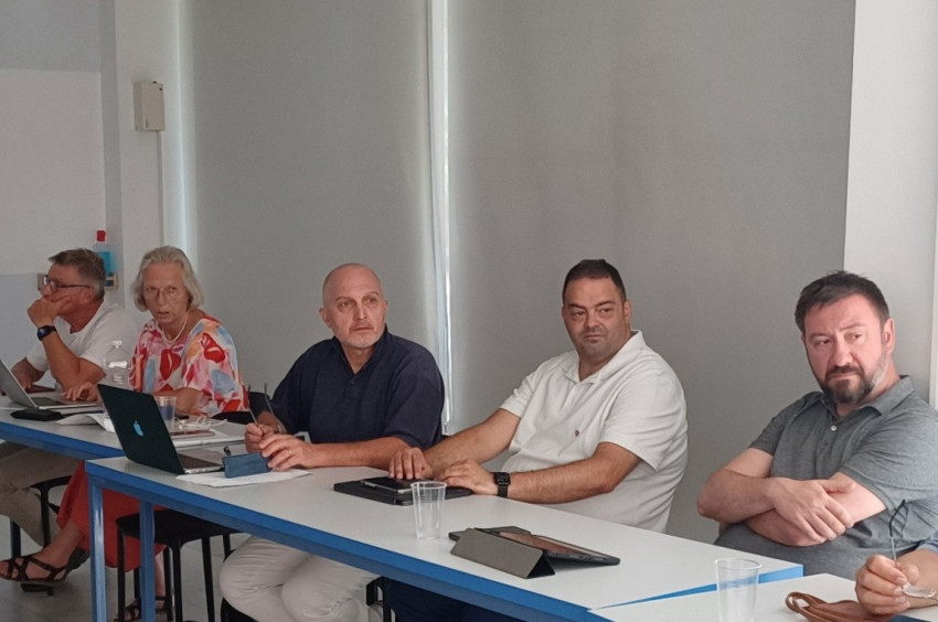 FIPC elnökség: (balról jobbra) Mattias Balzer általános menedzser, Elisabeth von Waldstein elnök, José Martinez Gonzalez alelnök, Alberto Veggiotti titkár, Piotr Przybysz lelki igazgató