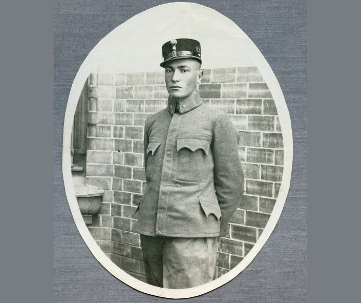 Márton Áron katonaként
