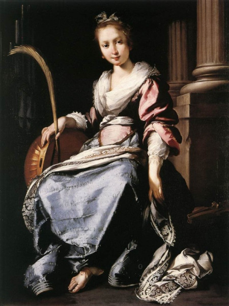 Bernardo Strozzi: Szent Cecília (1623–25)