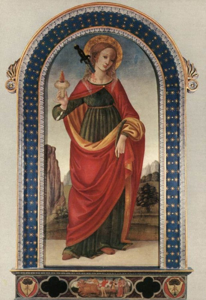 Lippi: Szent Lúcia