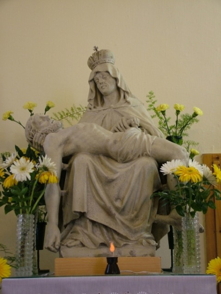 A fertőszentmiklós-szerdahelyi kápolna Pietàja