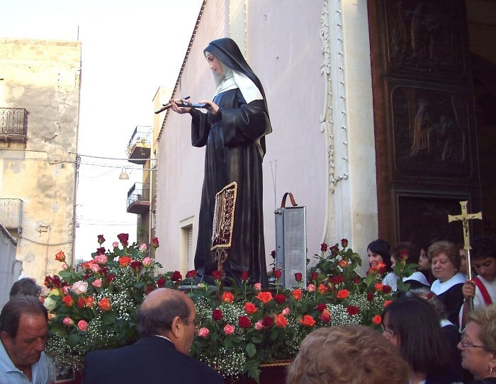 Szent Rita ünnepe Casciában