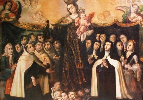 A Kármelhegyi Boldogasszony és a kármeliták