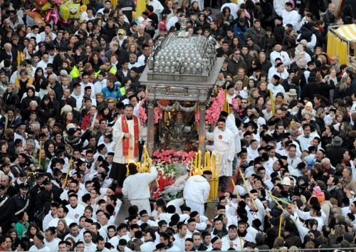 A Szent Ágota-ünnep Cataniában