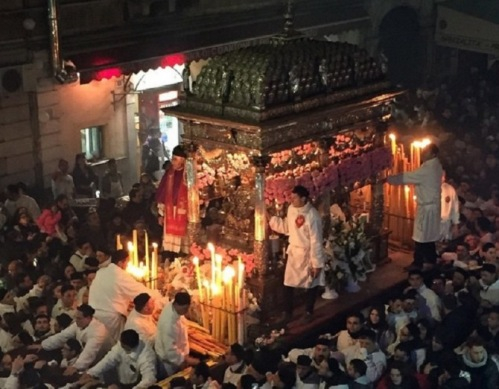 A Szent Ágota-ünnep Cataniában