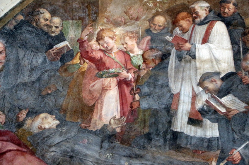 Bernardino Poccetti: Alessio Falconieri halála