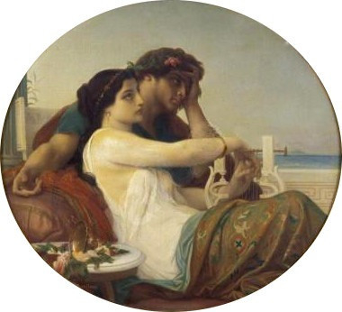 Alexandre Cabanel: Aglaida and Bonifác